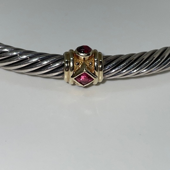 Matching David Yurman 5mm Renaissance Bracelets, Medium Size - Picture 9 of 12